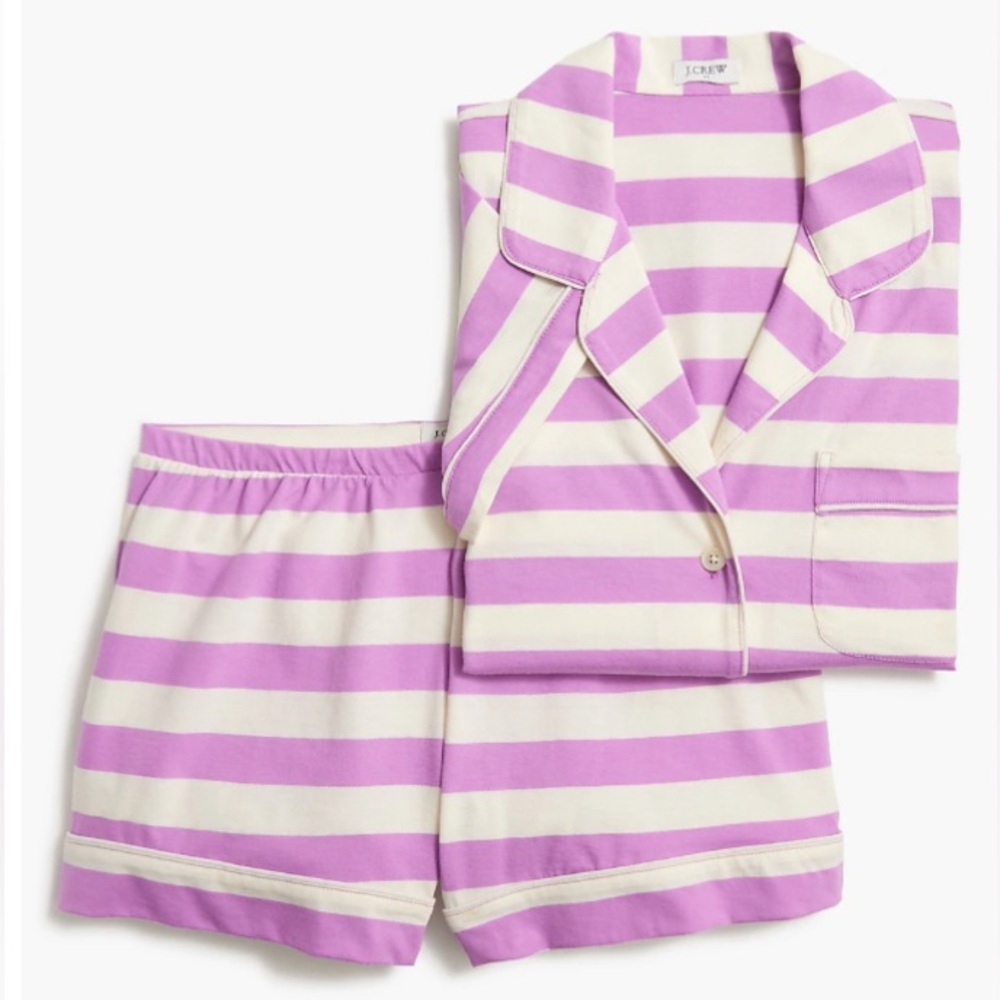 New J.CREW Knit Pajama Set